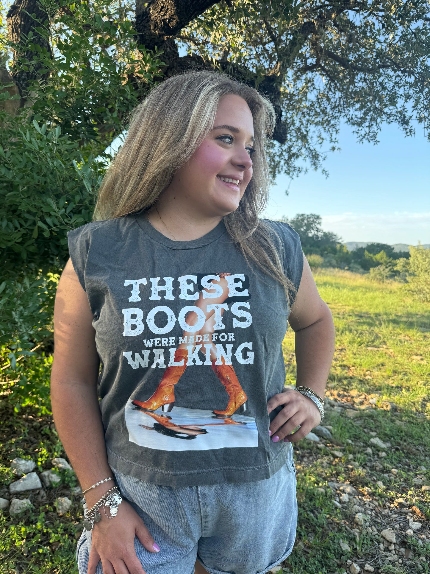 Boots Made for Walking Top