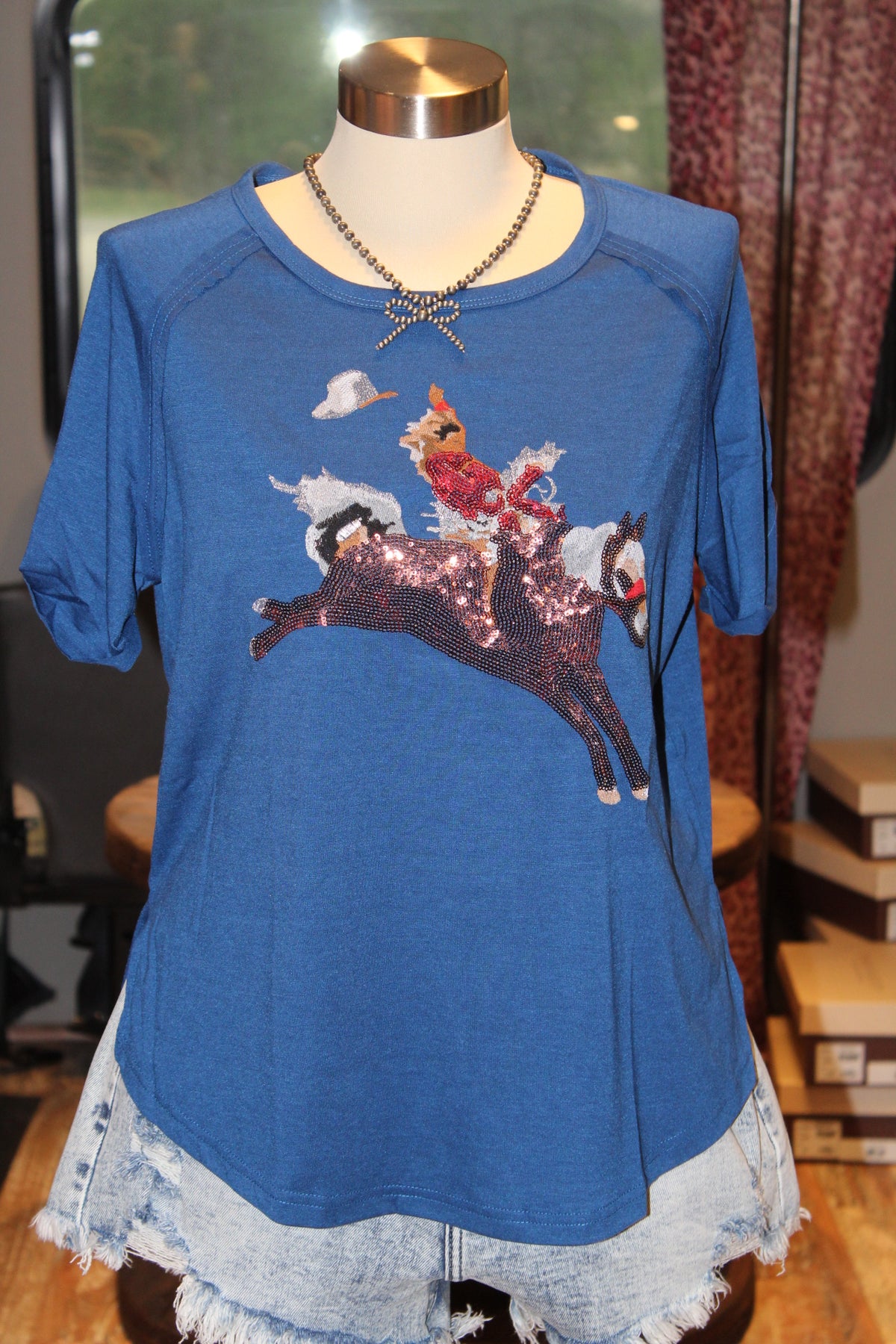 Patriotic Bronco Tee