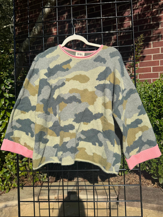 Camo Sweater