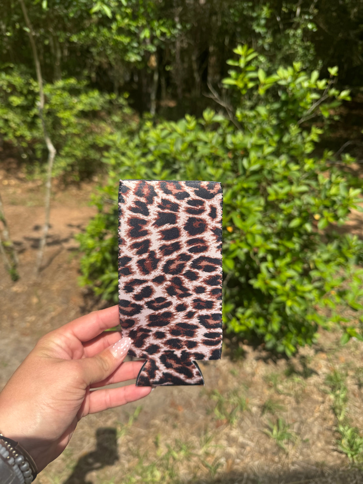 Cheetah Koozie