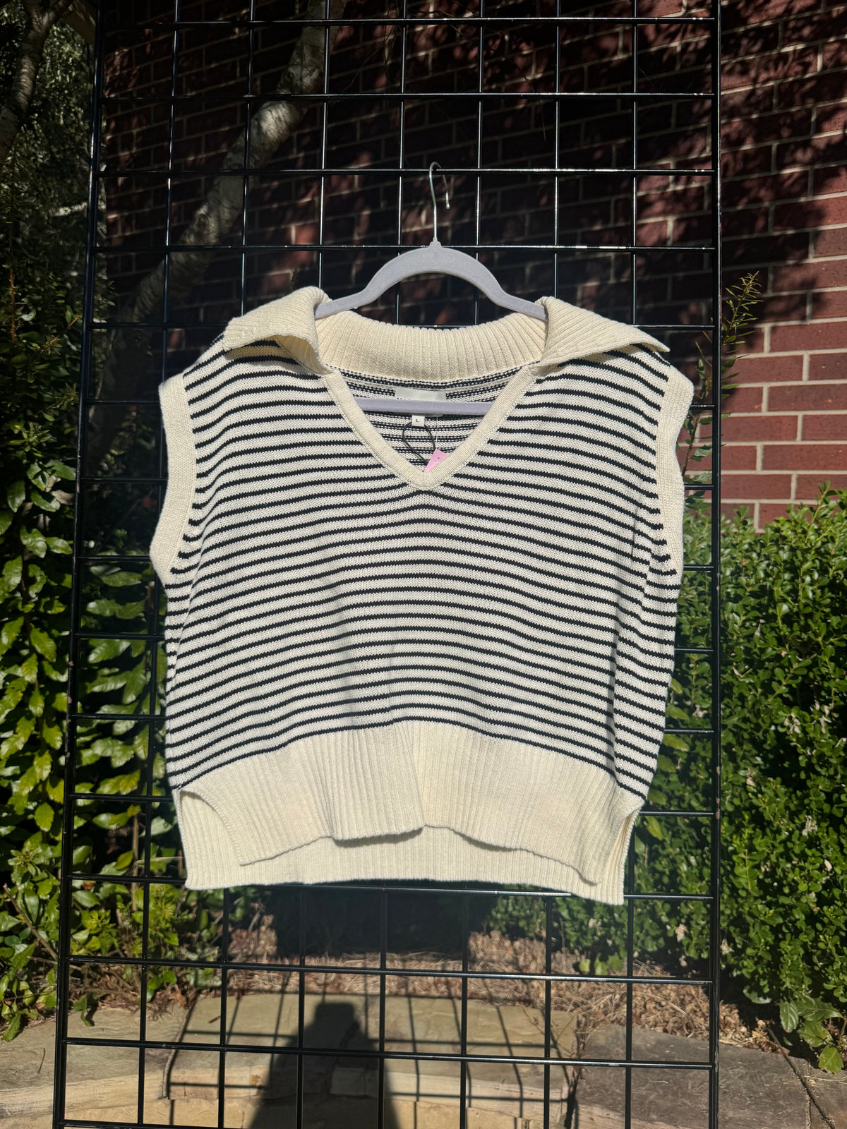 Stripe Knit Top