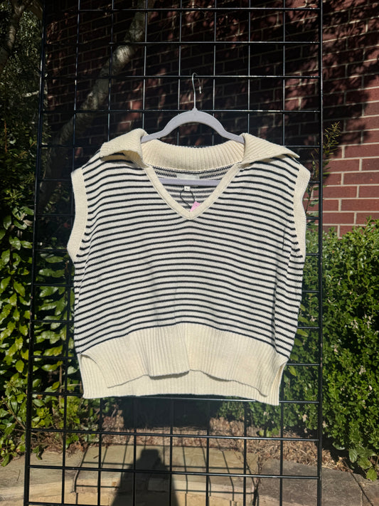 Stripe Knit Top
