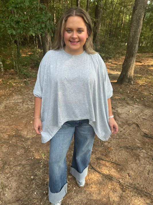 Willa Top-Grey