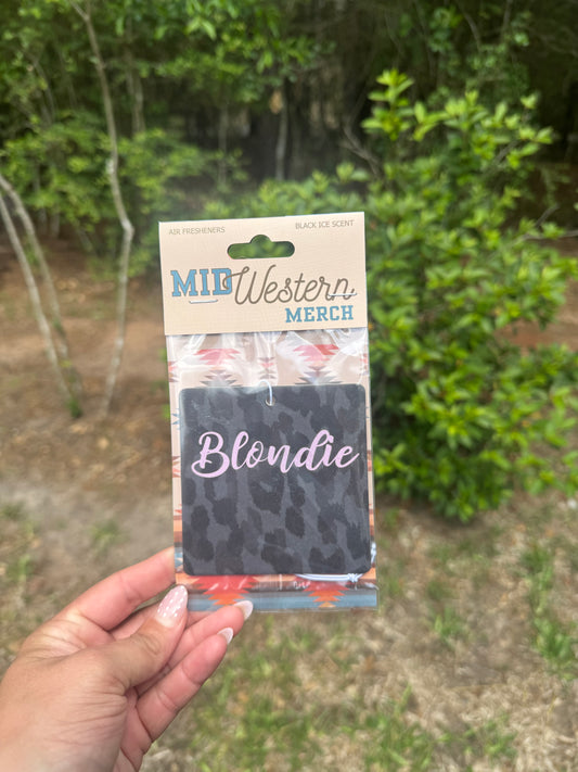 Blondie Car Freshener