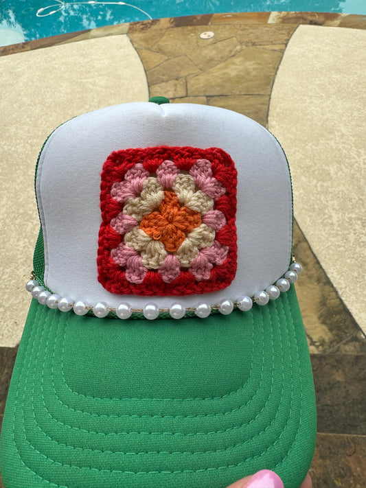 Pearl Hat Chain