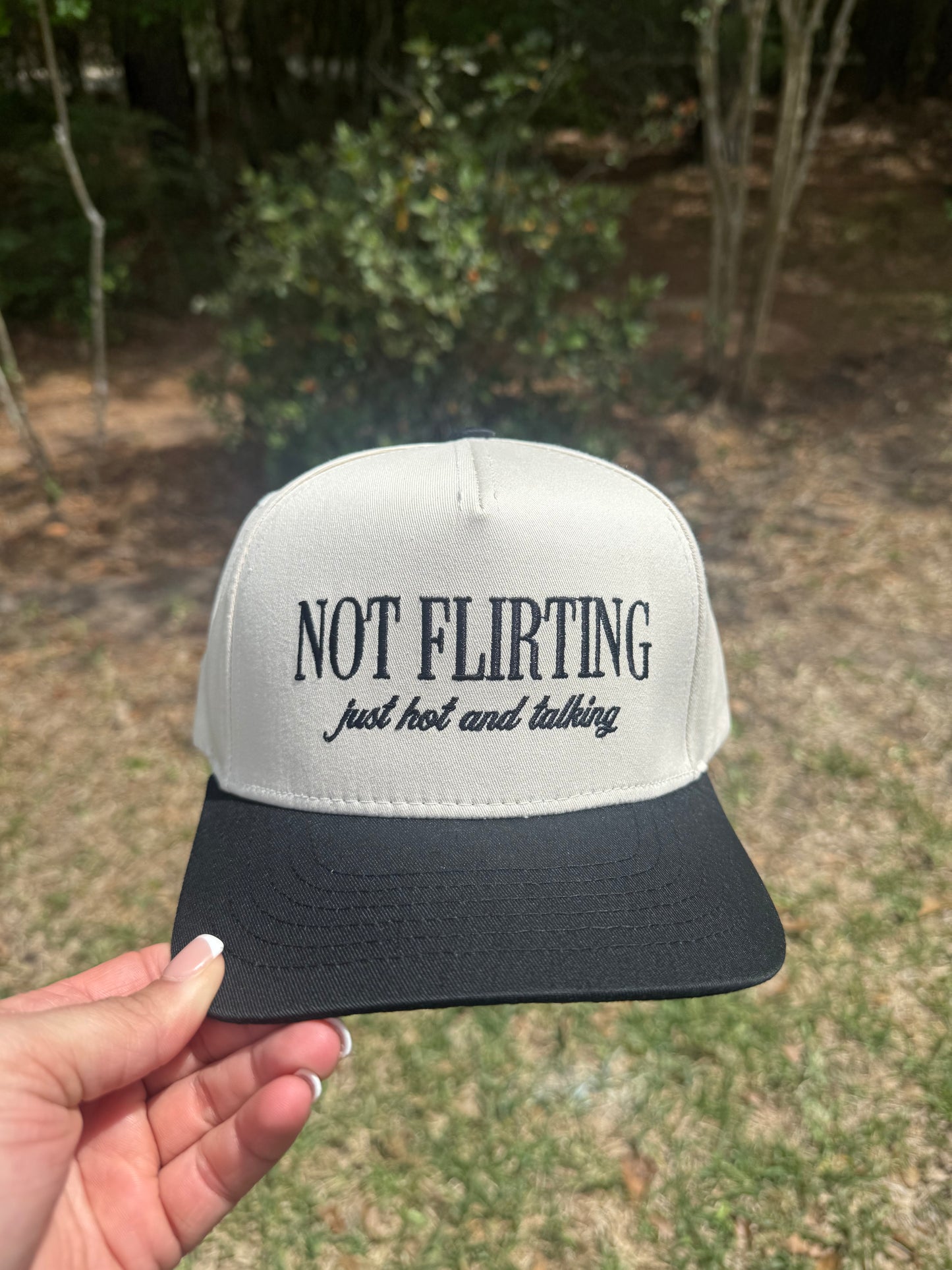 Not Flirting Cap