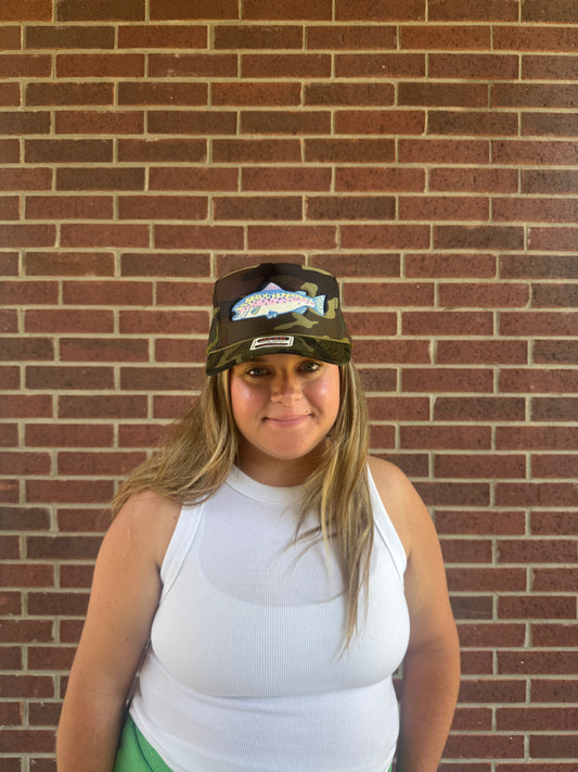 Trout Camo Trucker