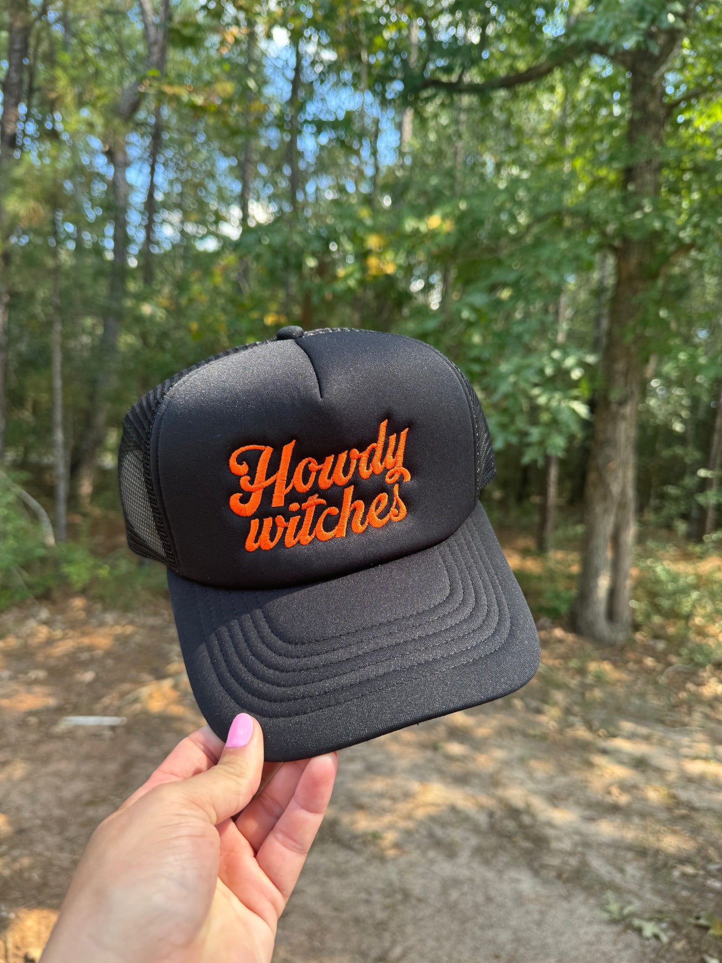 Howdy Witches Trucker Hat