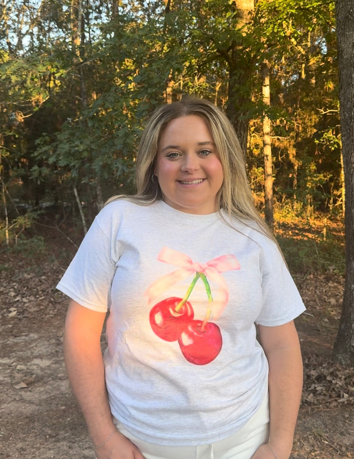 Cherries Baby Tee