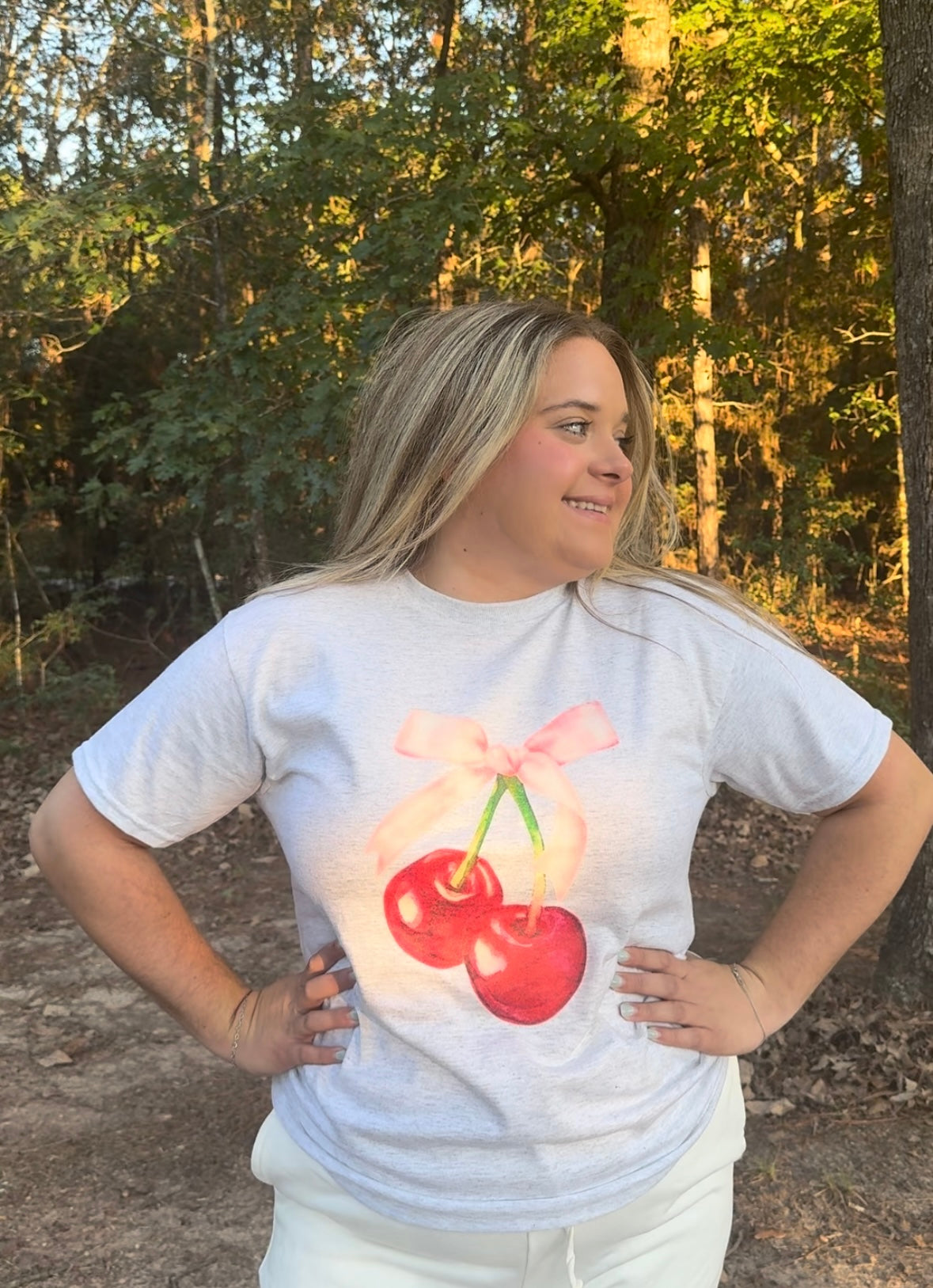 Cherries Baby Tee