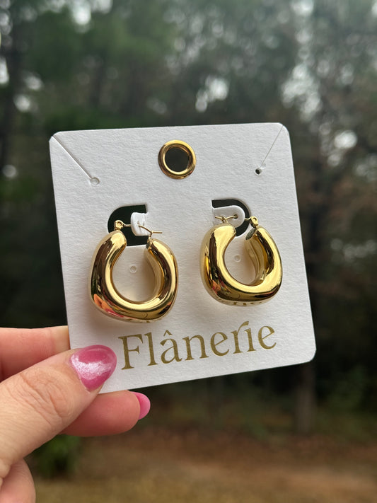 Hunter Earring Gold